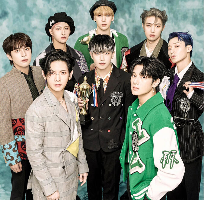 multi stan: ateez, bts, txt, btob, itzy, forestella, twice